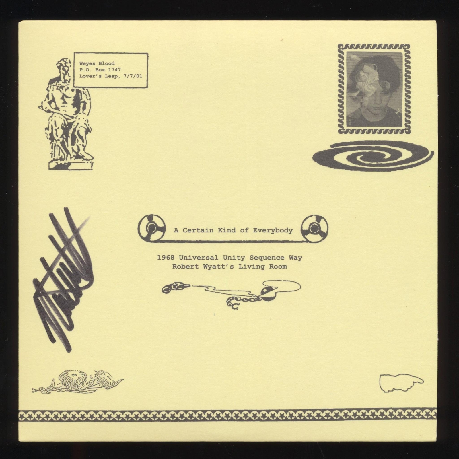 WEYES BLOOD SIGNED A CERTAIN KIND OF EVERYBODY 7