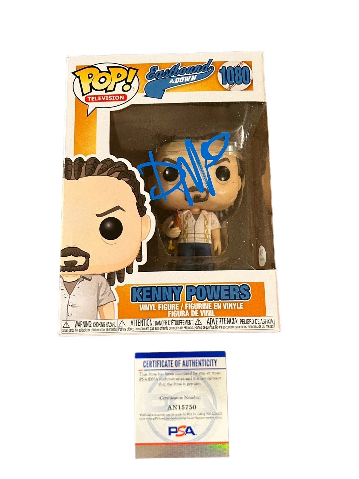 Danny McBride Signed Autograph ‘Eastbound & Down’ Funko Pop ‘Kenny Powers’ COA
