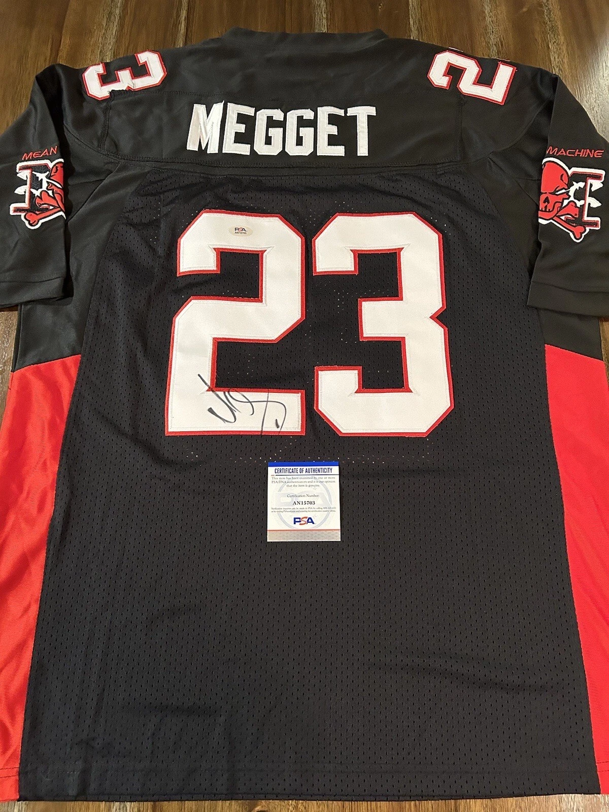 Nelly Signed Jersey ‘The Longest Yard’ ‘Megget’ Autograph PSA COA
