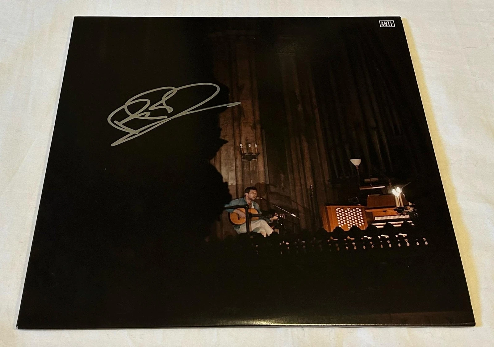 ROBIN PECKNOLD SIGNED FLEET FOXES A VERY LONELY SOLSTICE VINYL RECORD JSA
