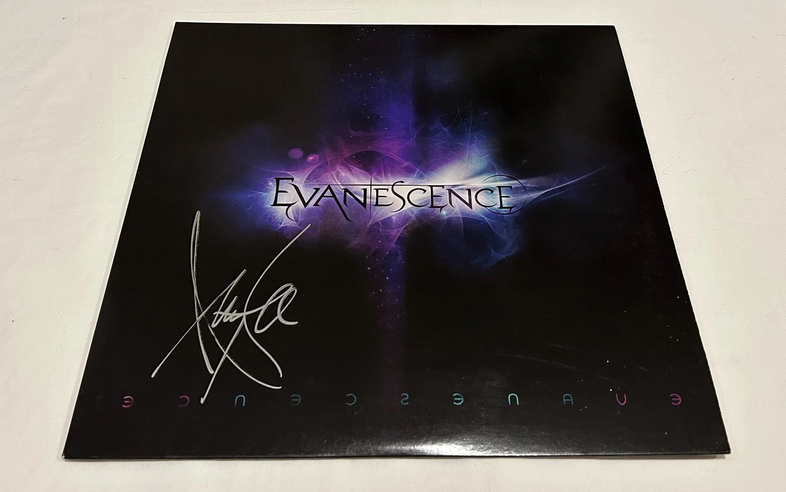 AMY LEE SIGNED EVANESCENCE VINYL RECORD JSA
