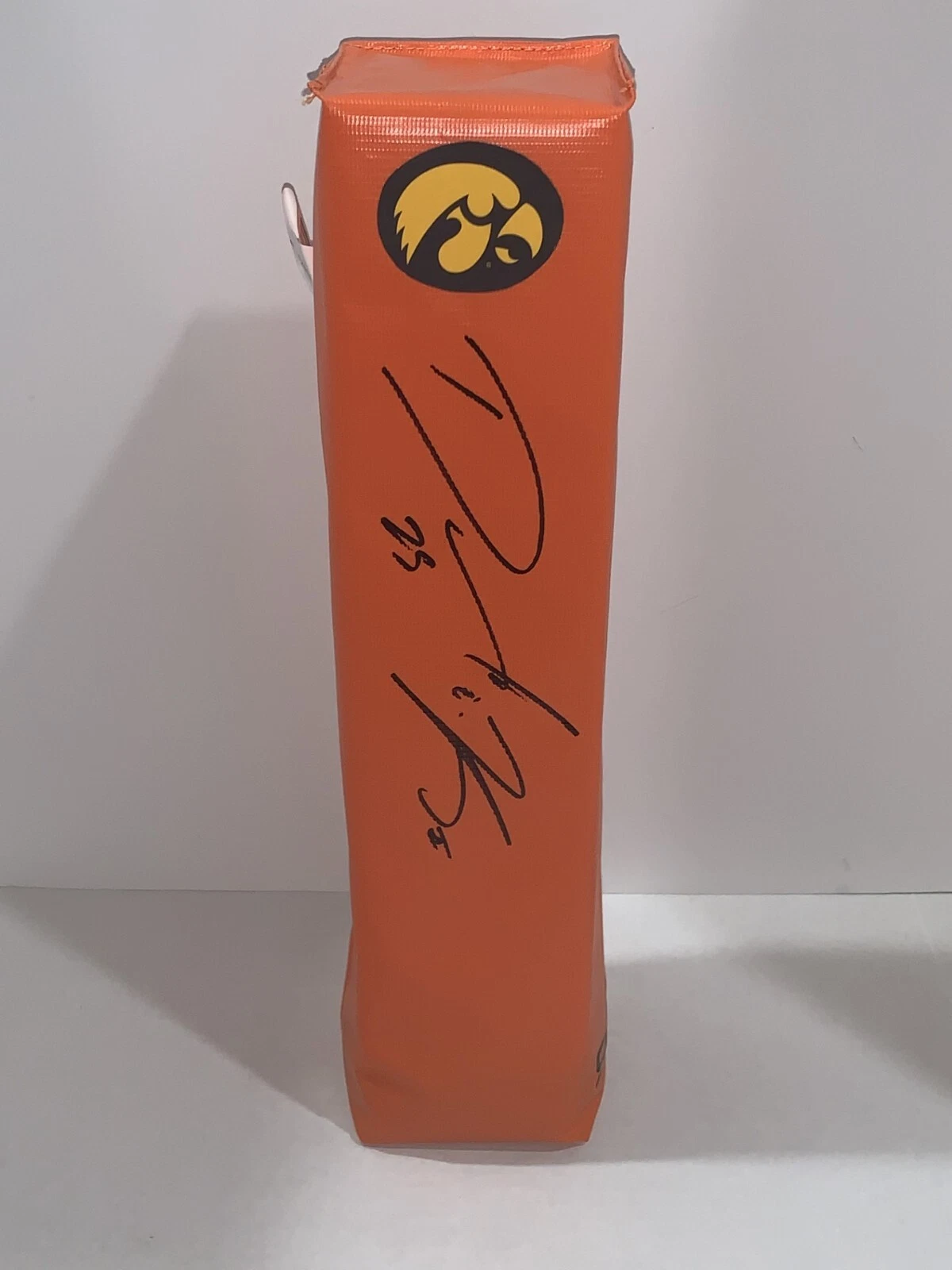 DESMOND KING SIGNED TOUCHDOWN PYLON IOWA HAWKEYES FOOTBALL
