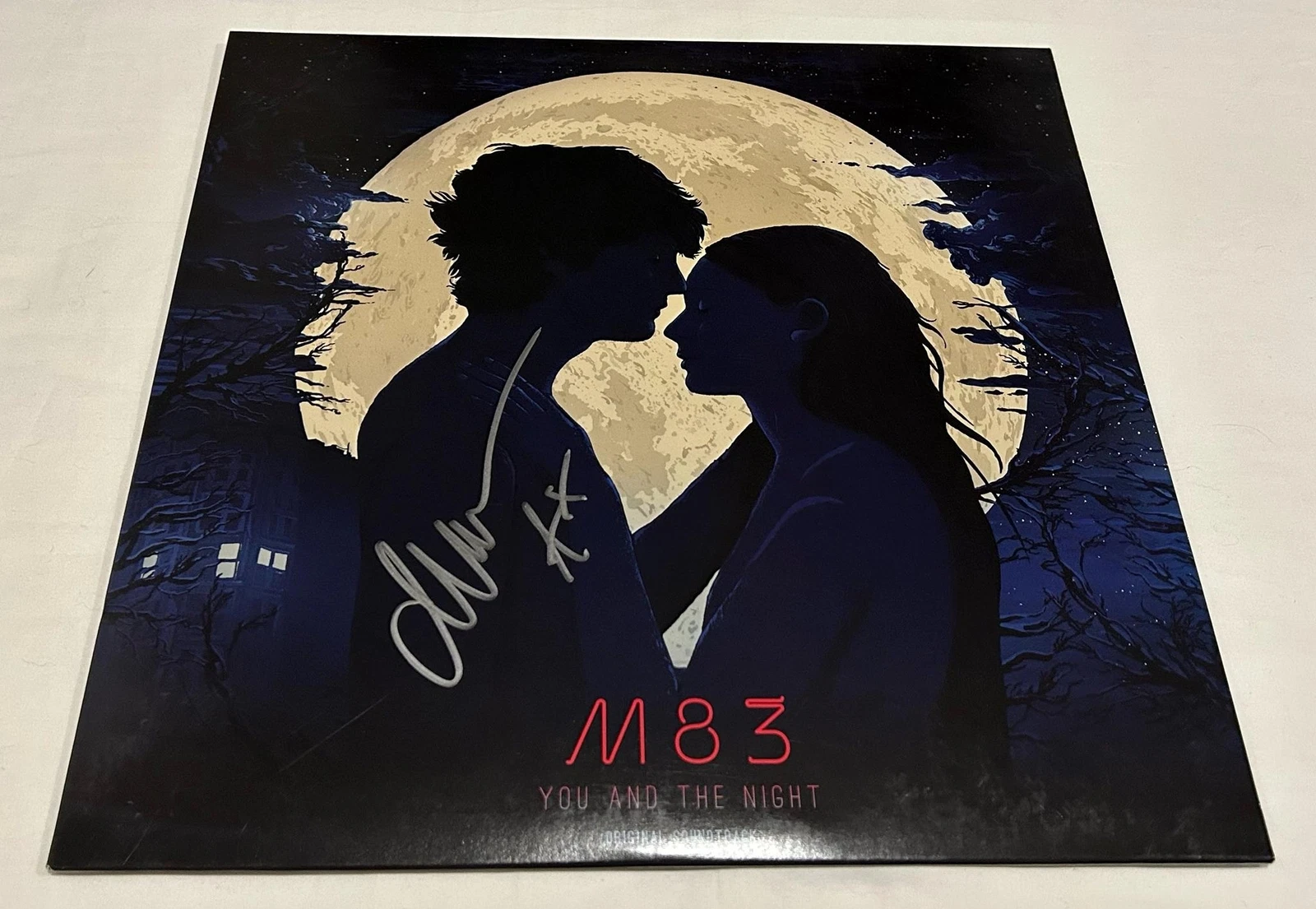 ANTHONY GONZALEZ SIGNED M83 YOU AND THE NIGHT VINYL RECORD JSA

