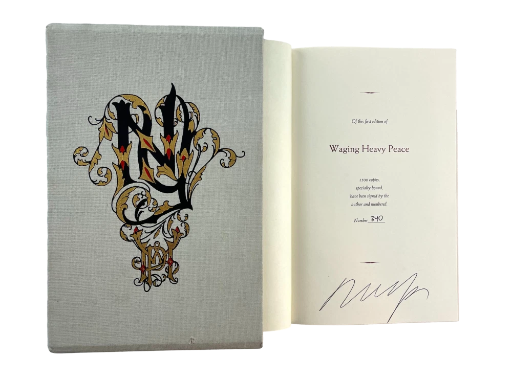 Neil Young Signed Autograph LE Waging Heavy Peace #'d 340/1500 CSNY Crazy Horse
