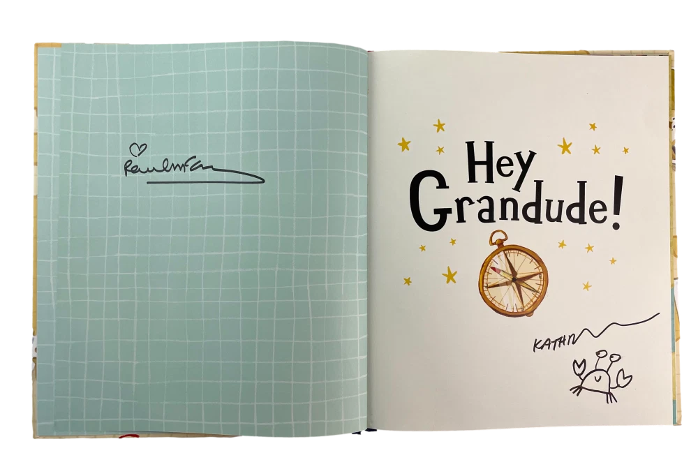 Paul McCartney The Beatles Signed Autograph Hey Grandude! Book w/ JSA COA
