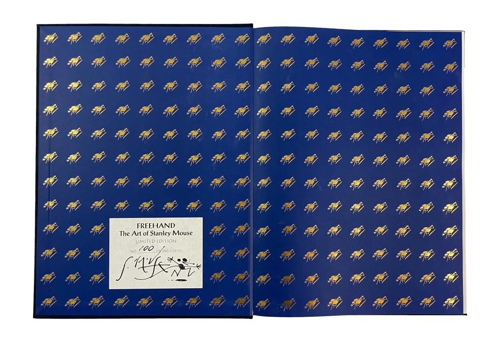 Stanley Mouse Signed Autograph LE Freehand Book Grateful Dead Artist #100/250
