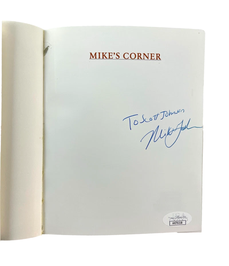 Mike Gordon Phish Signed Autograph Mike's Corner Book w/ JSA COA
