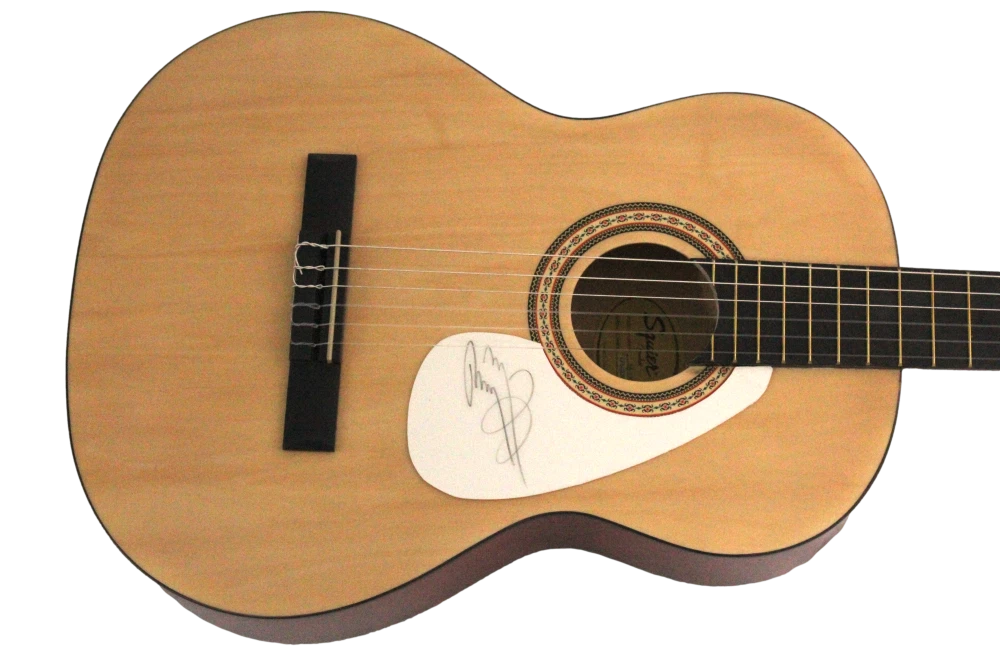 Jimmy Page Led Zeppelin Signed Autograph Fender Acoustic Guitar w/ JSA COA
