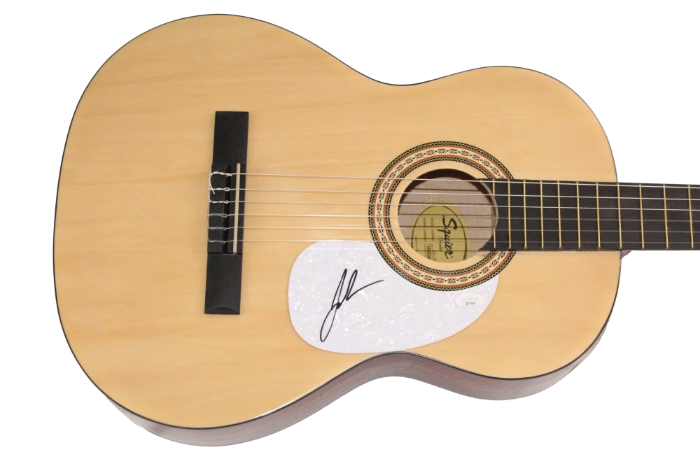 John Rzeznik Signed Autograph Fender Acoustic Guitar - Goo Goo Dolls Iris w/ JSA
