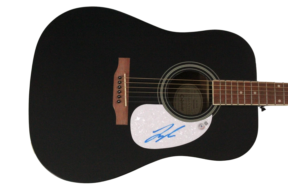 Tyler Hubbard FGL Signed Autograph Full Size Gibson Epiphone Guitar Beckett COA

