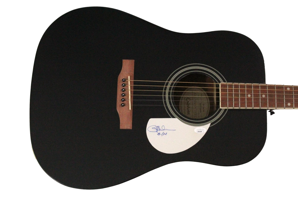 Cliff Williams AC/DC Signed Autograph Full Size Gibson Epiphone Guitar - JSA COA
