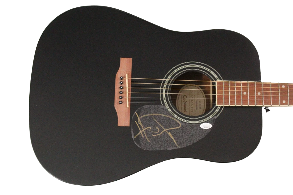 Michael Wilson Hardy Signed Autograph Full Size Gibson Epiphone Guitar - JSA COA
