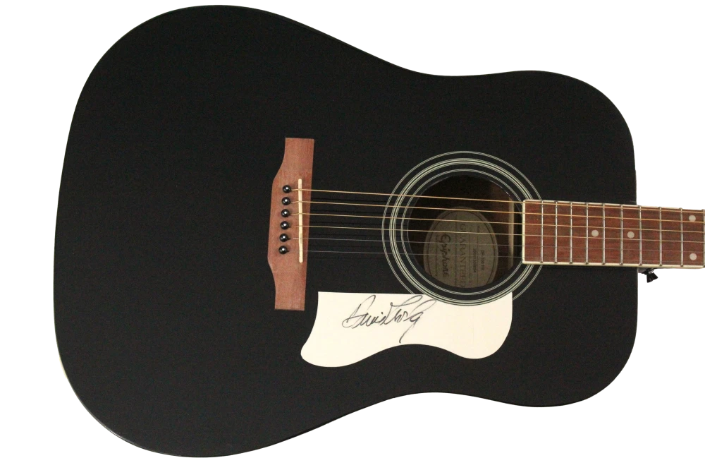 David Crosby Signed Autograph Gibson Epiphone Guitar - Stills Nash CSNY JSA COA
