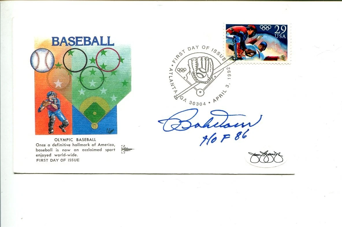 Bobby Doerr Boston Red Sox HOF Signed Autograph FDC JSA
