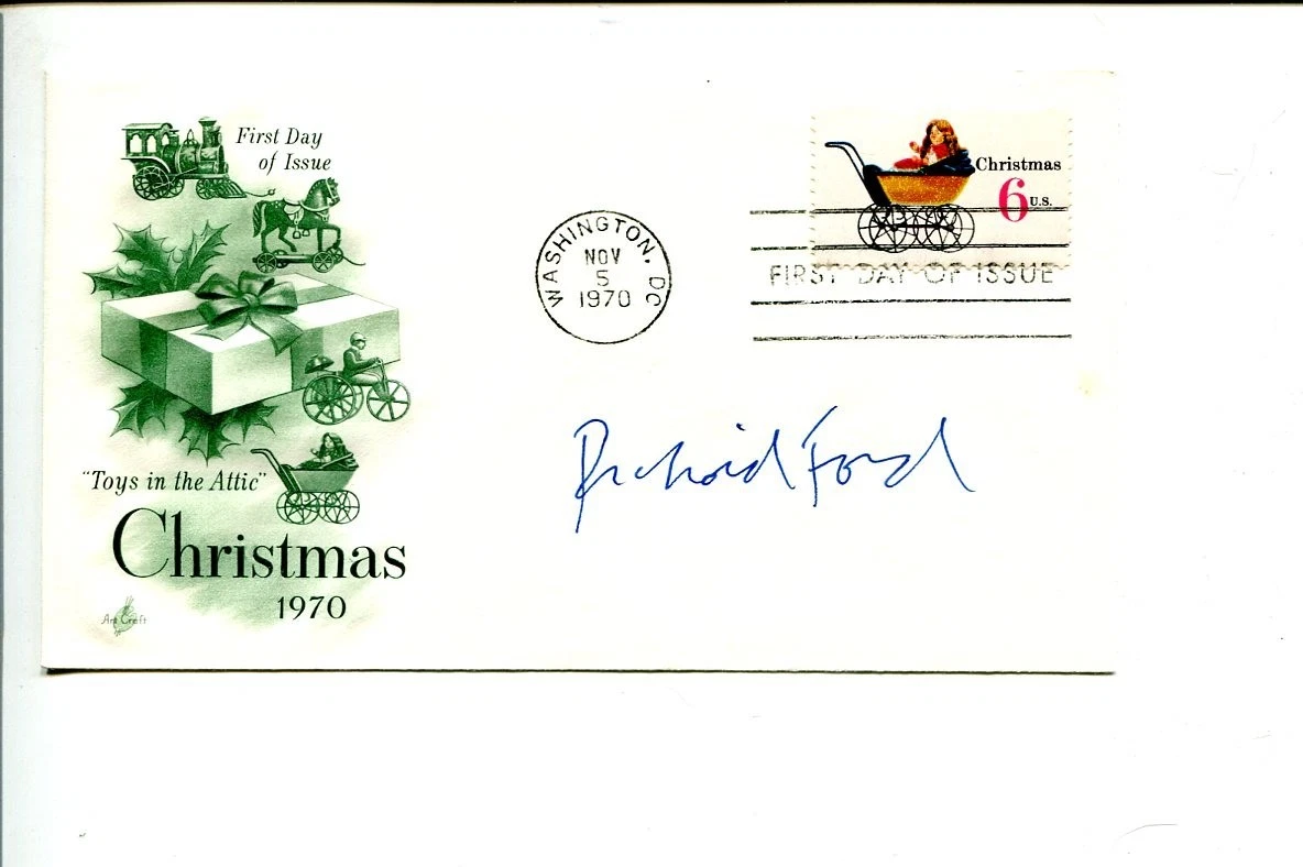 Richard Ford Pulitzer Prize Winner Independence Day Author Signed Autograph FDC
