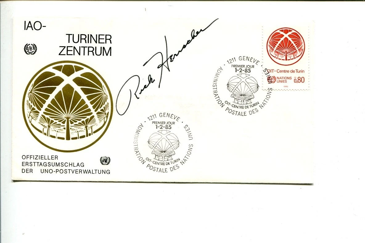 Rick Herrscher NY New York Mets 1962 Inaugural Season Signed Autograph FDC
