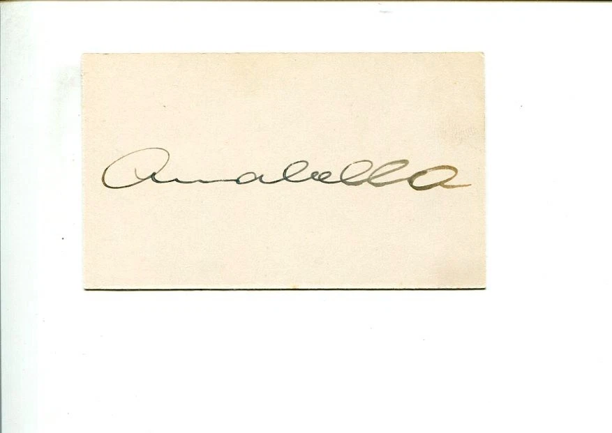 Annabella French Actress 13 Rue Madeleine Le Million Star Signed Autograph
