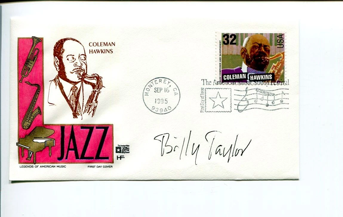 Billy Taylor Jazz Pianist Rare Signed Autograph FDC
