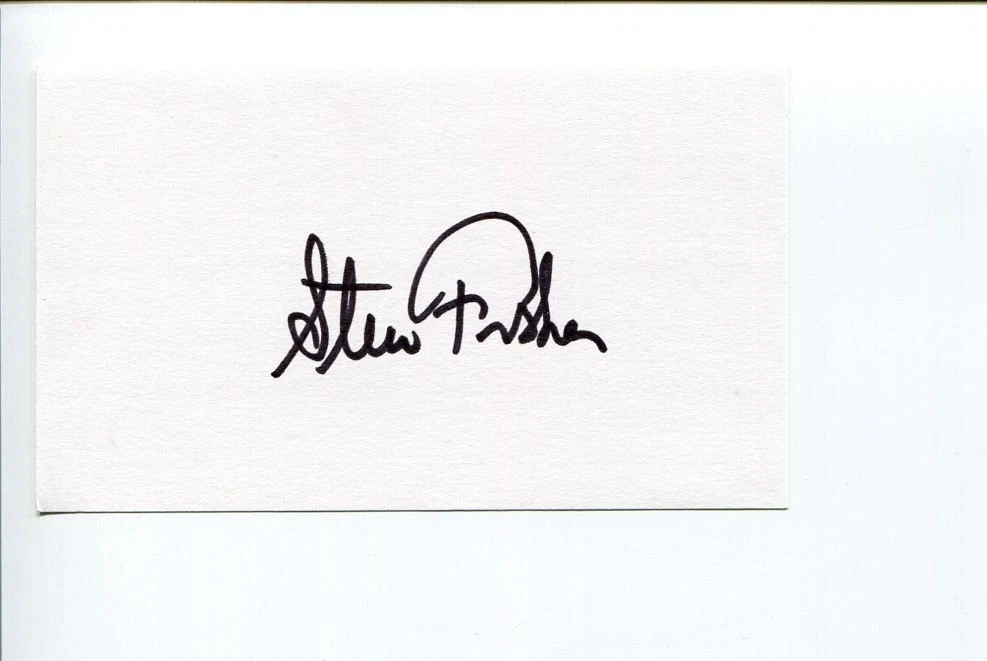 Steve Fisher Michigan Wolverines San Diego State Illinois State Signed Autograph
