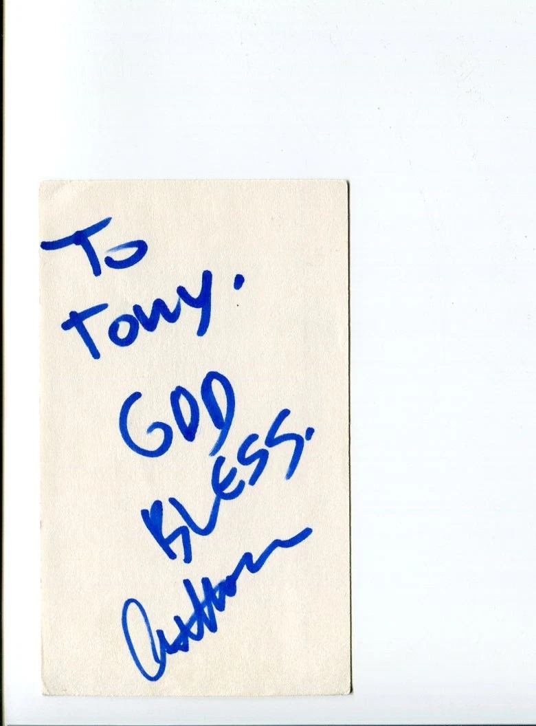 Anthony Harrell Saved by the Bell: The New Class Star Signed Autograph
