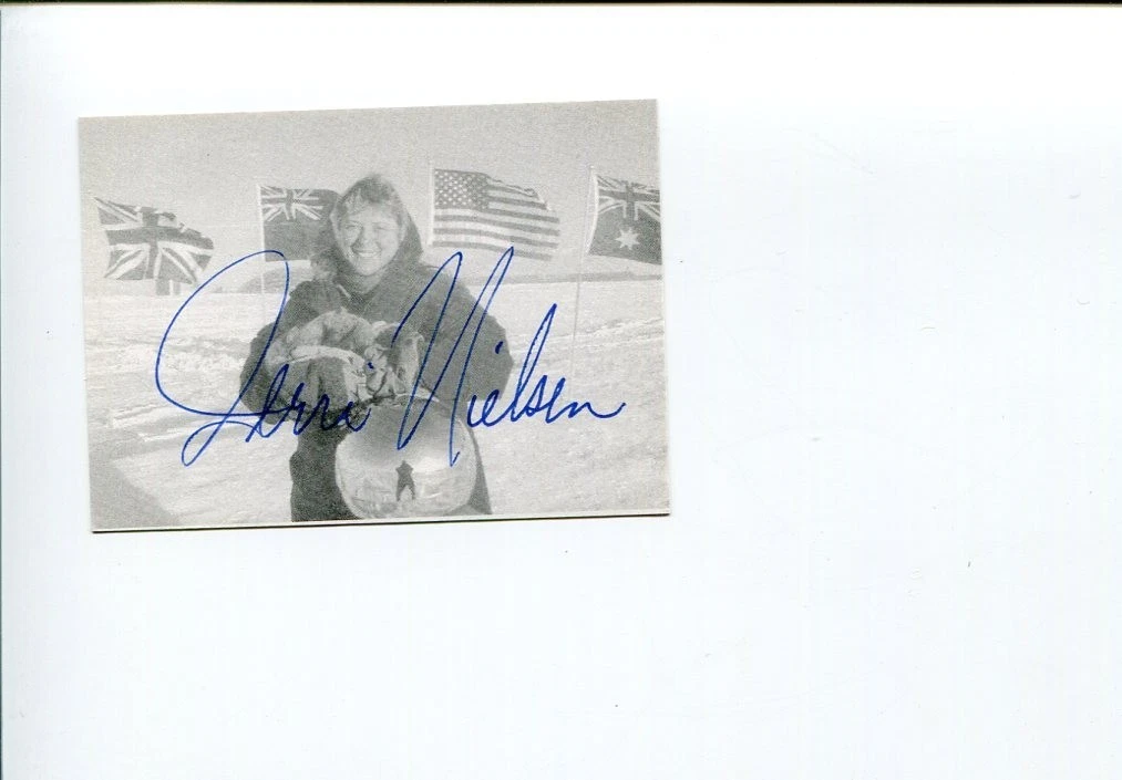 Jerri Nielsen Antarctic Research Author Self Biopsy Cancer Signed Bookplate
