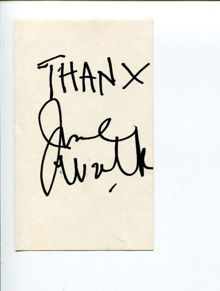 Jimmie J.J. Walker Good Times Bustin' Loose The Love Boat Rare Signed Autograph
