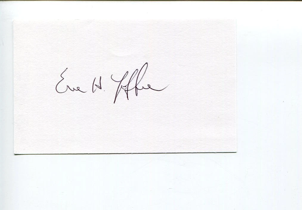 Rabbi Eric Yoffie Jewish Reform Judaism Religious Leader Signed Autograph
