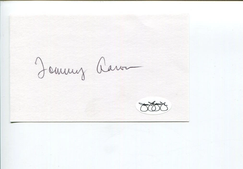 Tommy Aaron PGA Golf Masters Champ Ryder Cup Walker Cup Signed Autograph JSA
