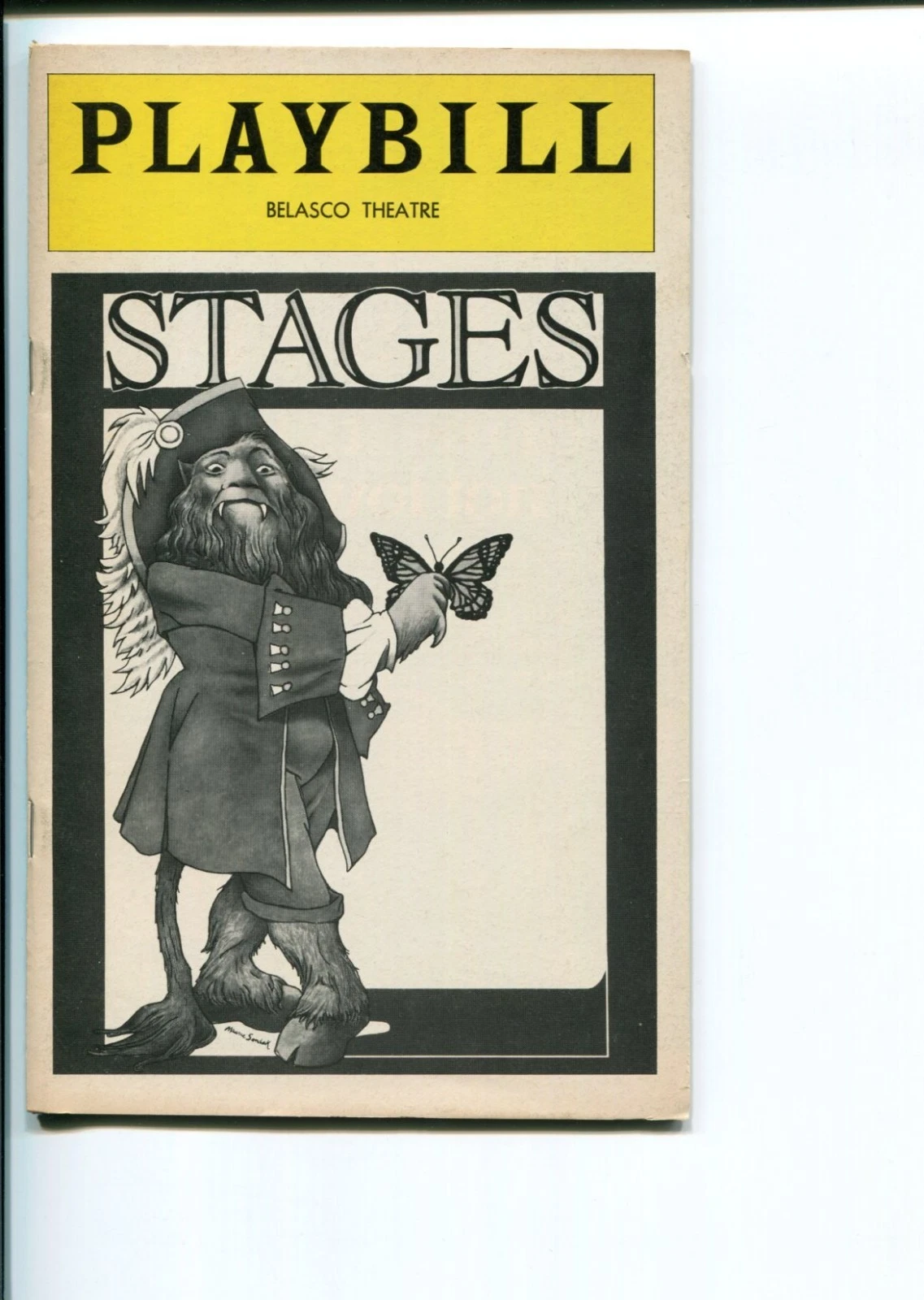 Jack Warden Tom Aldredge Philip Bosco Stages 1978 Opening Night Playbill
