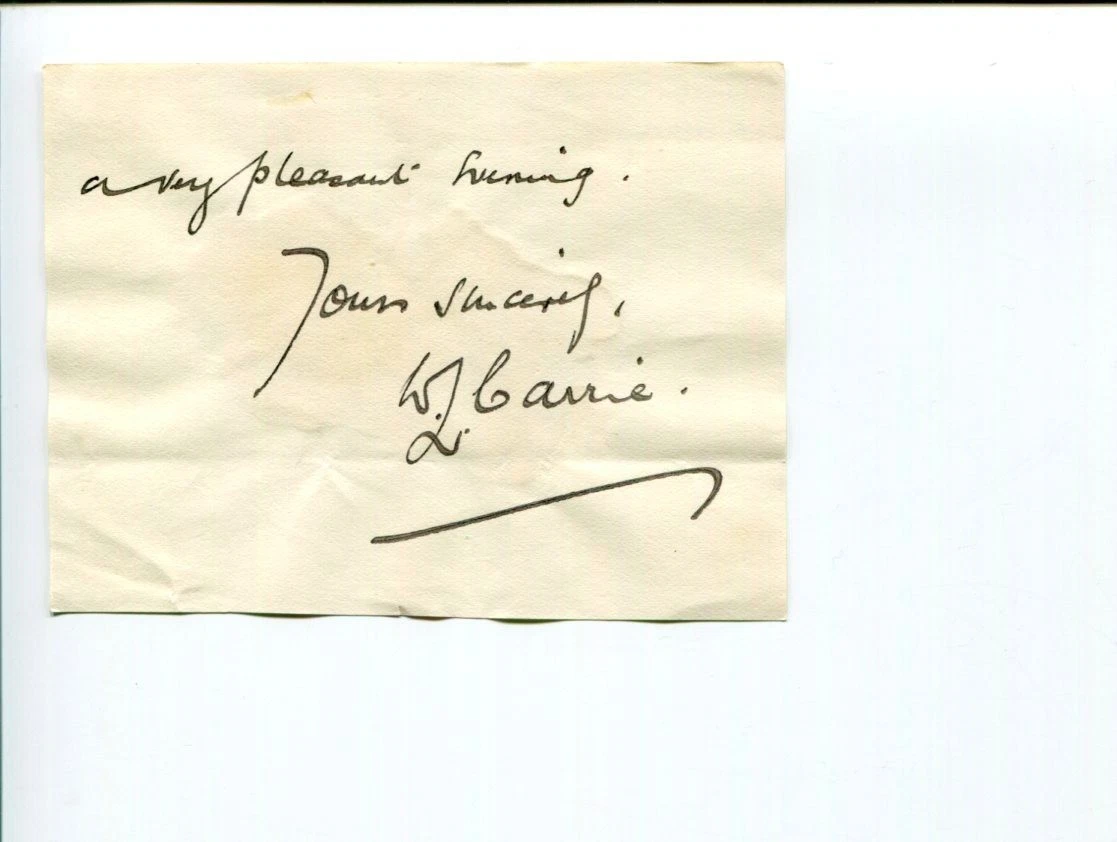 WILLIAM LOWE CARRIE AUTHOR THE HISTORICAL SCHOOL GEOGRAPHY SIGNED AUTOGRAPH COLLECTIBLE MEMORABILIA