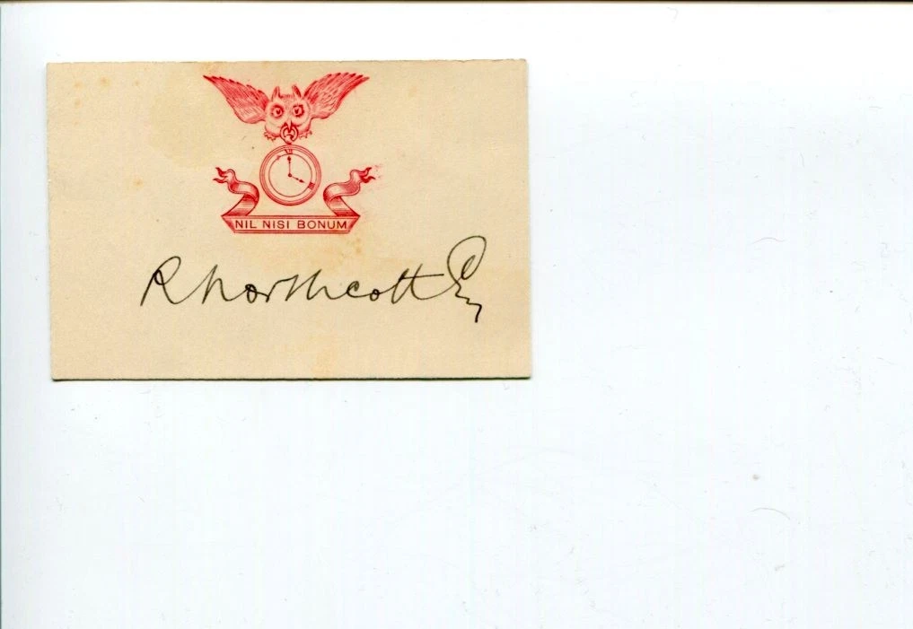 Richard Northcott Early Music Critic Author Opera Signed Autograph
