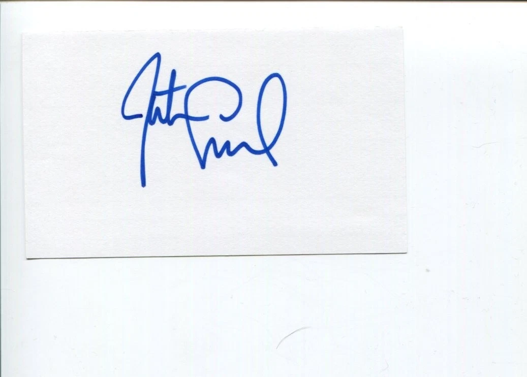 Justin Leonard PGA British Open Ryder Cup Presidents Cup Signed Autograph JSA
