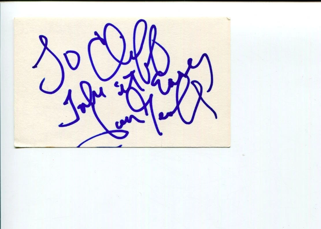 Jason Gedrick Dexter Murder One Iron Eagle Boomtown Backdraft Signed Autograph
