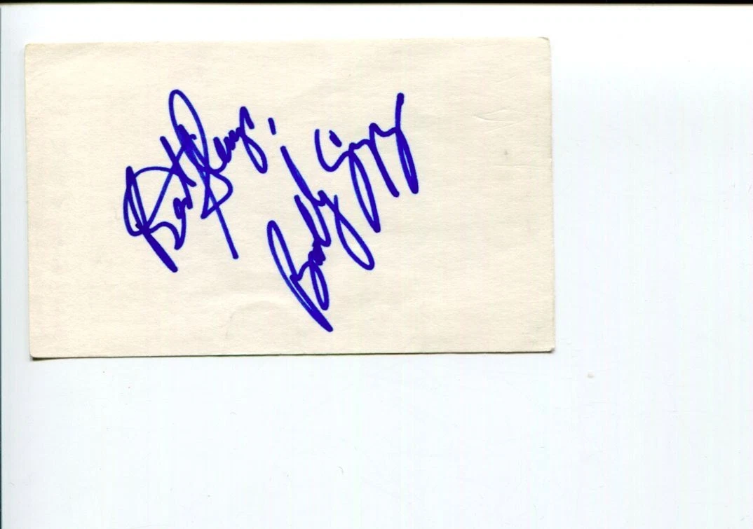 Bobby Czyz IBF Light Heavyweight Boxer WBA Cruiserweight Champ Signed Autograph
