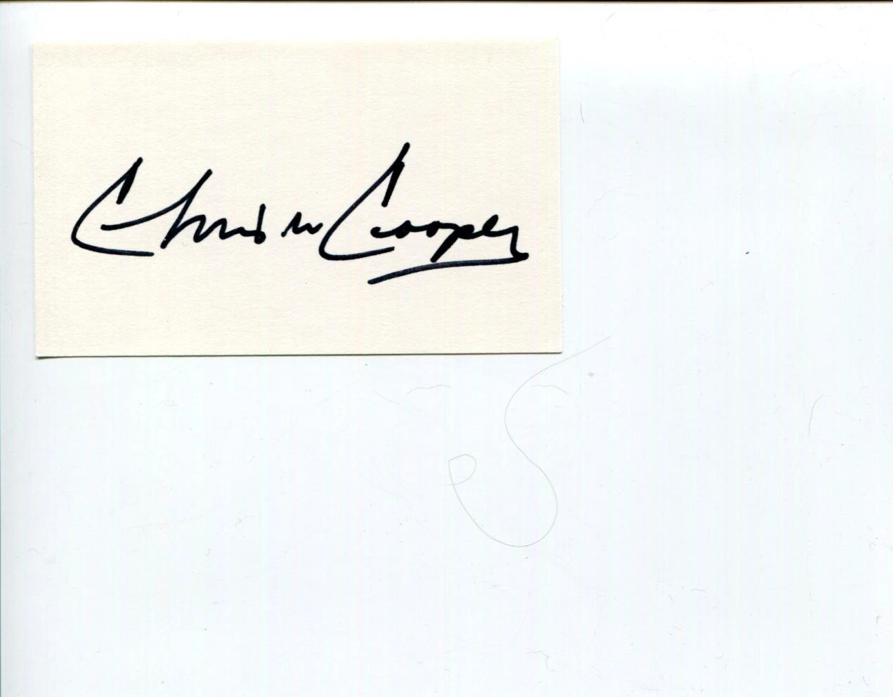 Chris Cooper American Beauty Bourne Identity August: Osage Coun Signed Autograph
