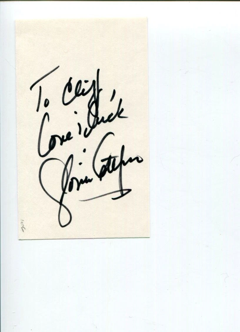 Gloria Estefan Famous Singer Miami Sound Machine Signed Autograph
