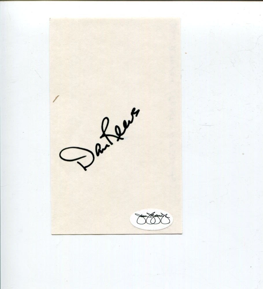 Dan Reeves Atlanta Falcons NY Giants Dallas Cowboys HOF Signed Autograph JSA
