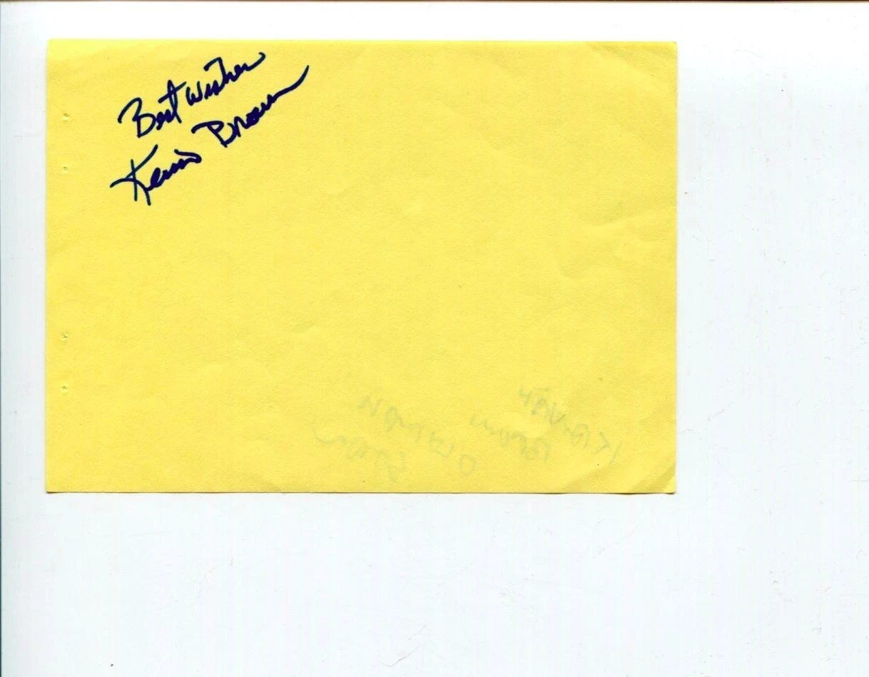 Karen Brown British England Olympic Bronze Field Hockey Signed Autograph
