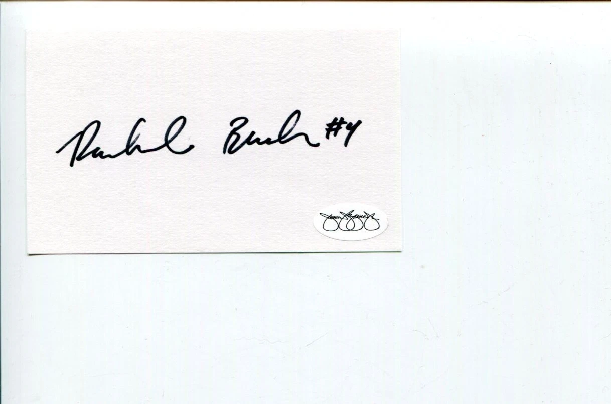 Rachel Van Hollebeke Buehler Olympic Gold Soccer Signed Autograph JSA

