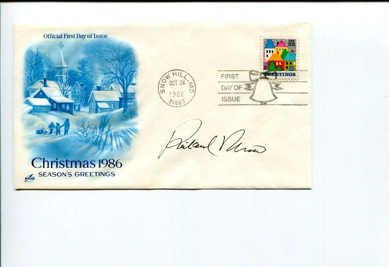 Richard Russo Pulitzer Prize Author Signed Autograph FDC
