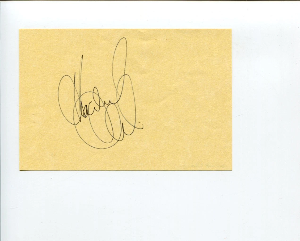 Howard Clark PGA Golf Golfer Ryder Cup World Cup Champ Signed Autograph
