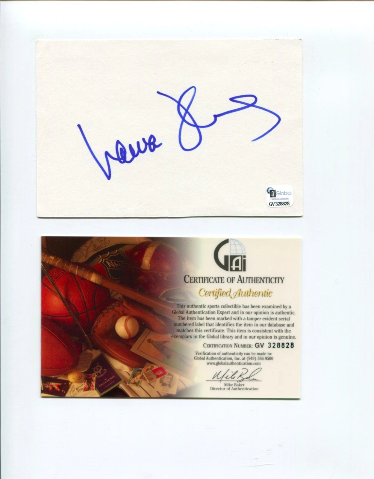 Lauren Bacall Key Largo Big Sleep The Shootist Oscar Nom Signed Autograph COA
