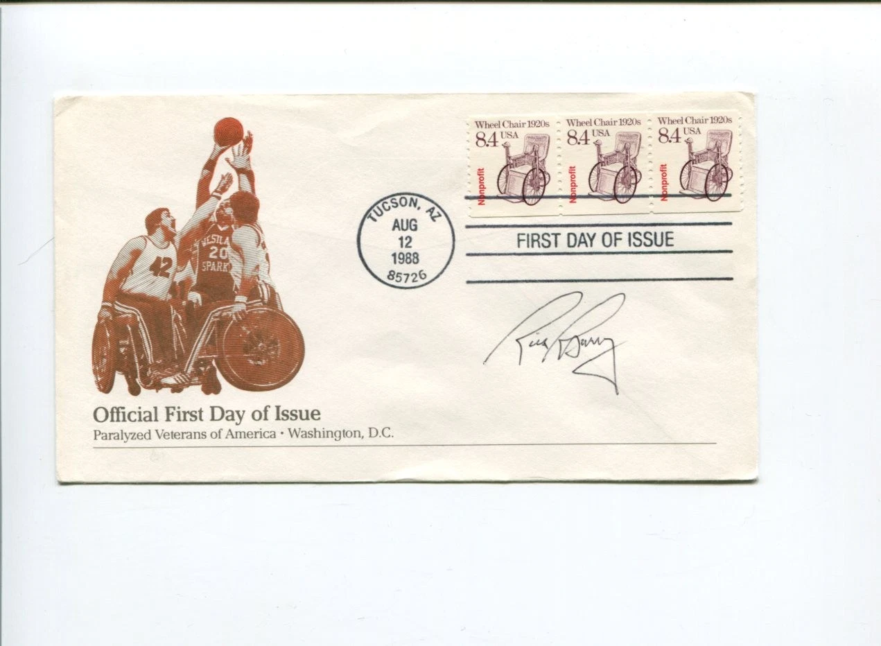 Rick Barry Golden State Warriors Miami Hurricanes HOF Signed Autograph FDC
