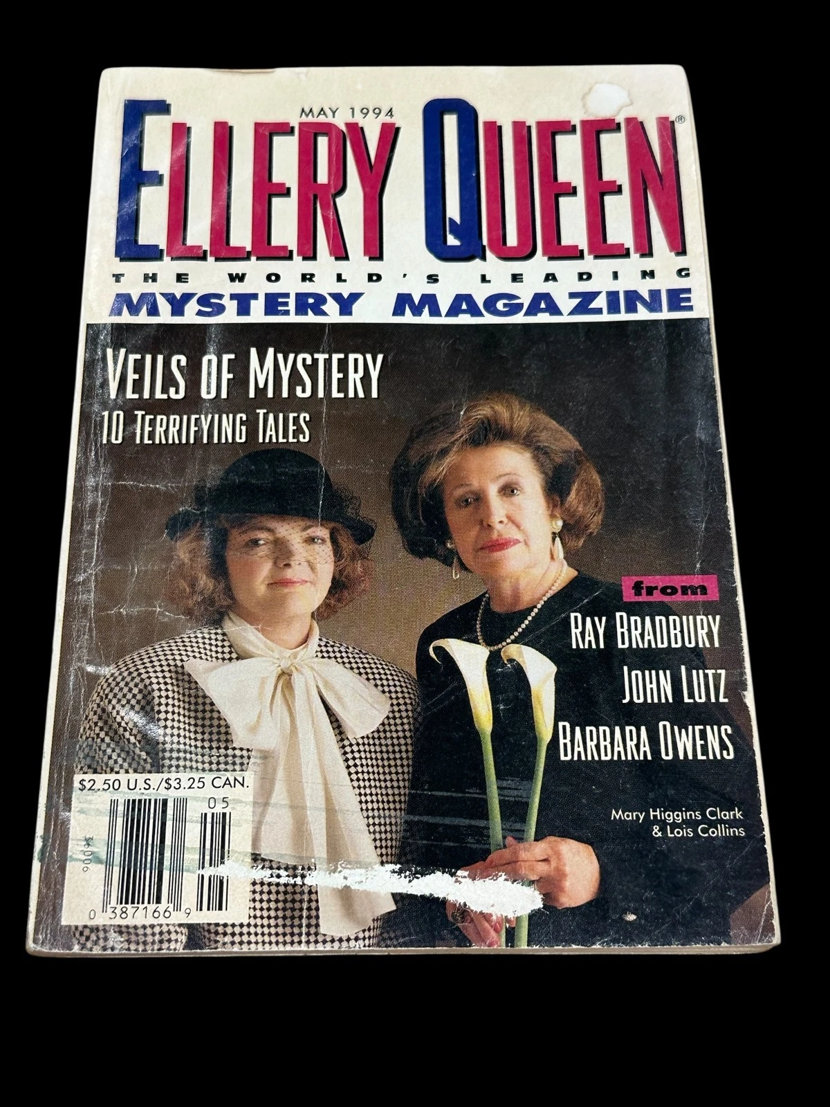 Ray Bradbury The Very Gentle Murders Signed Autograph Ellery Queen Magazine
