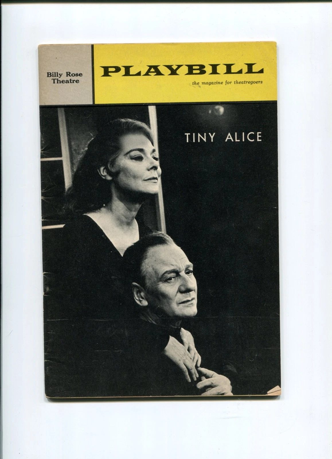 Edward Albee Tiny Alice Signed Autograph Broadway Playbill
