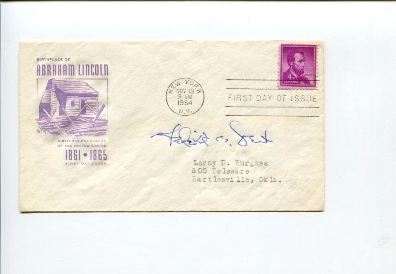 Frederick B Dent US Secretary of Commerce Signed Autograph FDC
