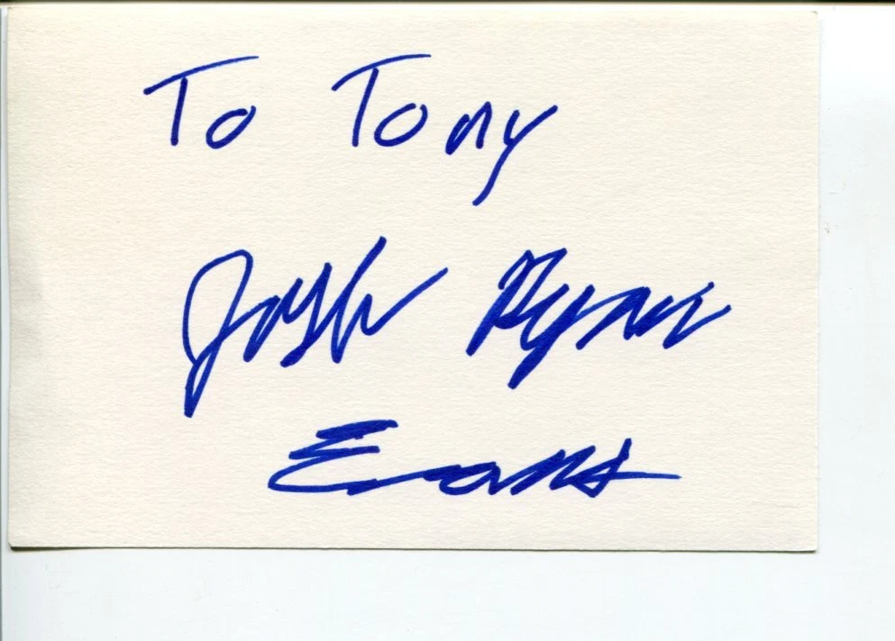 Josh Ryan Evans Passions Timmy How the Grinch Stole Christmas Signed Autograph
