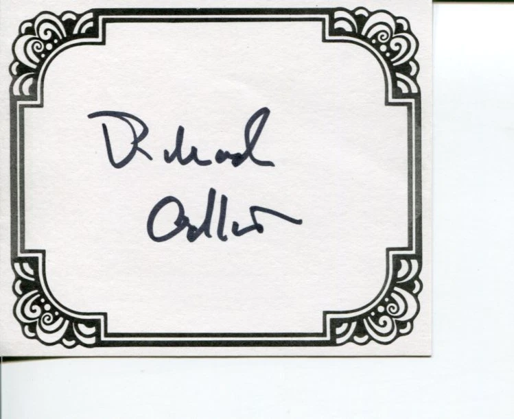 Richard Adler Broadway Lyricist & Composer Tony Award Signed Autograph Bookplate
