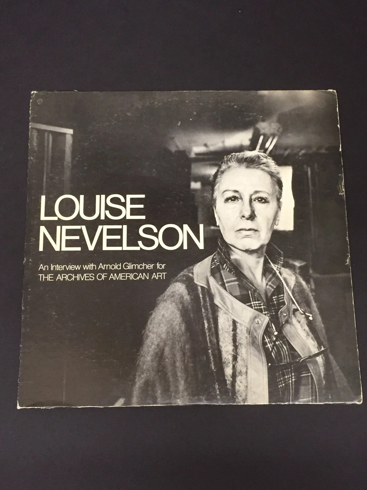 Louse Nevelson Artist Sculptor Signed Autograph Record Archives Of American Art
