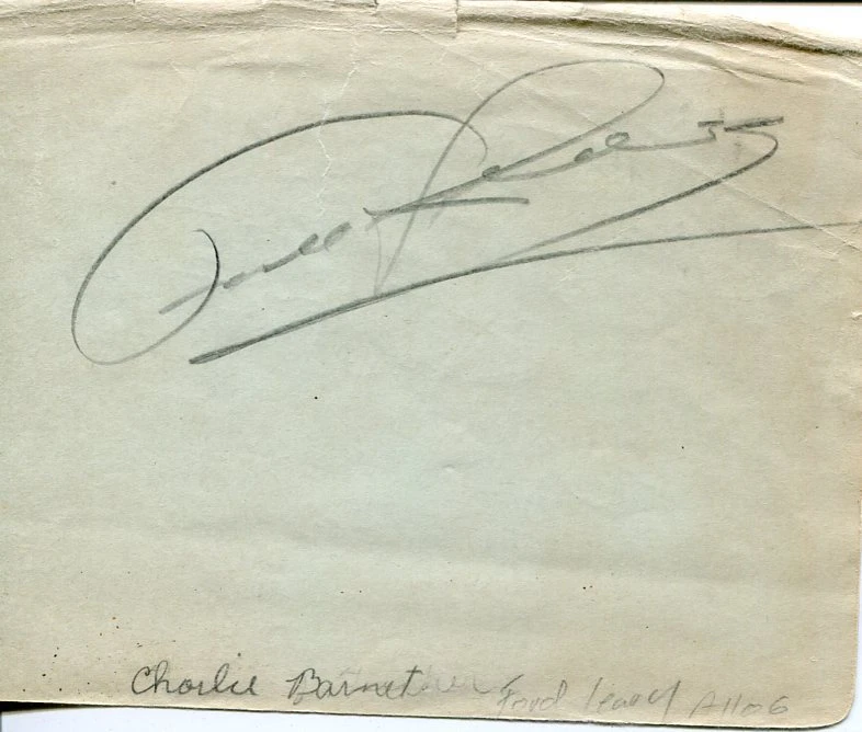 Ford Leary George Rogers Jazz Big Band Signed Autograph
